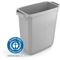 Durable DURABIN ECO 1800503050 Sopkärl 60 l Polypropylen (L x B x H) 282 x 590 x 600 mm Grå 1 st