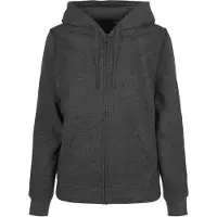 Build Your Brand Basic Sweatshirt Med Dragkedja