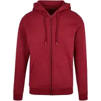 Build Your Brand Heavy Sweatshirt Med Dragkedja