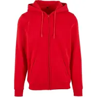 Build Your Brand Heavy Sweatshirt Med Dragkedja