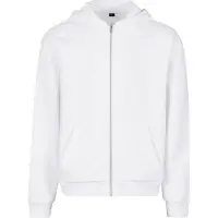 Build Your Brand Fluffy Sweatshirt Med Dragkedja