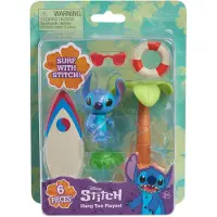 Disney Leksaksset - 6 Delar - Hang Tio - - One Size - Leksaksfigur