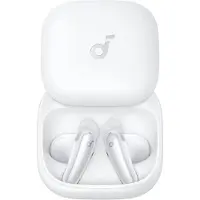 Soundcore Liberty Buds - True wireless-hörlurar med mikrofon - semi-in-ear - Bluetooth - aktiv brusradering - vit