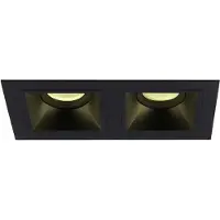 Maxkomfort GmbH infälld lampa svart Hit II H0091