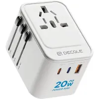 Energizer 65 W reseladdare med dubbla USB-C- och USB-A-uttag