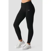 ICANIWILL Smooth Seamless Tights Medelhög Midja V‑form Svart