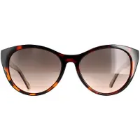 Ted Baker Cat Eye Dam Tortoise Flower Brown Gradient TB1583 Lisbet Solglasögon