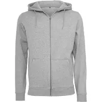 Build Your Brand By012 Sweatshirt Med Dragkedja