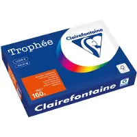 Clairefontaine 160g A4 papper | kardinalröd | 1021PC | 250 ark
