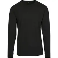 Build Your Brand Long Sleeve Crew Neck T-shirt Svart S Man