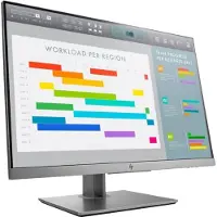 HP EliteDisplay E243i LED-skärm Refurbished (bra) EEK F (A - G) 61 cm (24 tum) 1920 x 1200 pixel 16:10 5 ms HDMI, DisplayPort, VGA, USB-B, USB-A IPS LED
