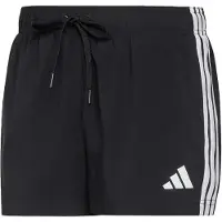 Adidas Boardshorts '3 STRIPES SWIM SHORTS 3' svart / vit