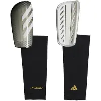 Adidas Benskydd F50 League - Grå/Svart/Guld, storlek Kids L: 140-160 cm