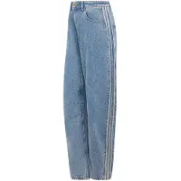 Adidas Originals Denim Barrel Leg Denim Jeans, blå