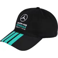 Adidas Mercedes-amg Petronas Formula 1 Team Dna 3 Stripes Keps, storlek Small