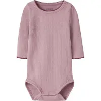 Name it Body l/ä - NbfKirsa - Lilas - - 1 år (80) - Body L/Ä
