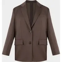 BENU Oversized Kavaj Dam med Knappar