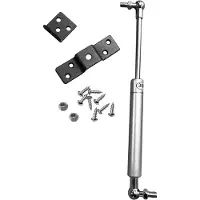 WTD Deutschland Universalgasfjäder med fästen (300N/30kg, 263 mm, silver)