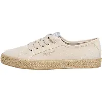 Pepe Jeans Sneakers BRADY JUTE W kvinnor - Beige - 37