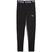 Puma Sportbyxa 'Strong' svart / vit