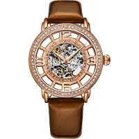 Stührling Roséguld Winchester Automatisk 38mm Skelett
