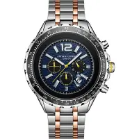 Anthony James Handmonterad Limited Edition Chronograph Racer Blue-klocka