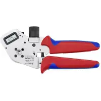 Knipex 97 52 63 DG A Crimptång Vriden kontakt 0.08 till 2.5 mm² Inkl. plastväska