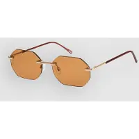 Dot Dash Focal Shiny Gold Solglasögon brown Storlek Uni
