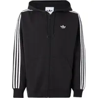 Adidas Originals Sweatjacka 'Adicolor' svart / vit