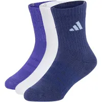Adidas Strumpor - 3-pack - Crew - Lila/White/Mörkblå - - 31/33 - Strumpor