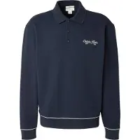 Calvin Klein Embroidered Logo Polo Sweatshirt