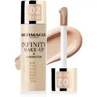 Dermacol Infinity Make-up & Corrector Krämfoundation 20 g 02 Beige