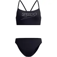 Speedo Endurance+ Logo Thin Strap Bikini