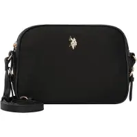 U.S. POLO ASSN. Axelremsväska 'Houston' svart