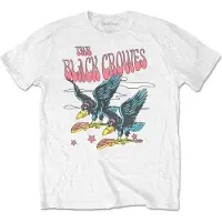 Ginza.se The Black Crowes: Unisex T-Shirt/Flying Crowes (White) (Small)