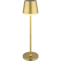 Globo Solcellslampa Metall, Mässing / guld, Metall, Solcellslampor