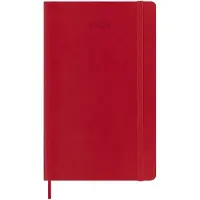 Moleskine Classic Soft 12M Daily Large Röd 2026