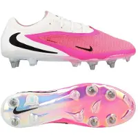 Nike Phantom 6 Elite Low Cut Sg-pro Player Edition Breakout - Rosa/vit/svart - Soft Ground (Sg), storlek 44