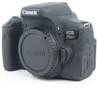 Canon EOS 750D naken - 24,2 megapixel digital SLR - Wi-Fi / NFC - Svart