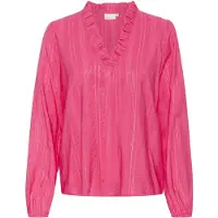Kaffe Blus 'Sanni' rosa / silver