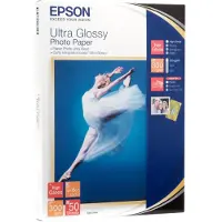 Epson 13x18cm 300g S041944 fotopapper | Ultra Glossy | 50 ark