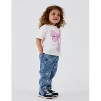 Name it Jeans 'NMFBella' blå denim / syrén