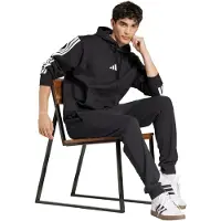 Adidas Sportbyxa 'FEELCOZY' svart / vit