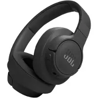 JBL TUNE 770NC - Hörlurar med mikrofon - fullstorlek - Bluetooth - trådlös, kabelansluten - aktiv brusradering - 3,5 mm uttag - svart