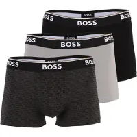BOSS 3-Pack Trunks, svart
