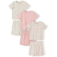 MINOTI Pyjamas kräm / ljusrosa