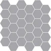 vidaXL 10 st självhäftande väggplattor 30×30 cm / hexagonplattor / väggdekor – Grå