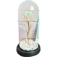 Extralink HOME EVIGHETSROSETT I GLAS LYSANDE LED ROSA W-861