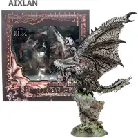Fashnics 17CM Monster Hunter Spel Drakfigur Monster Nergigante Iceborne Velkhana Zinogre PVC Actionfigur Samlarobjekt Modell Leksak