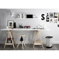 Kis Curver CHIC BIN STYLE soptunna M 25L, silver 272236